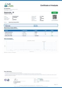 Retatrutide COA COA 30mg